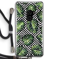 Geometrische jungle: Xiaomi Mi Mix 2 Transparant Hoesje met koord