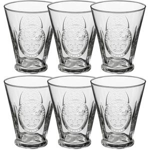 Set van 6x stuks tumbler glazen Carmela 340 ml van glas