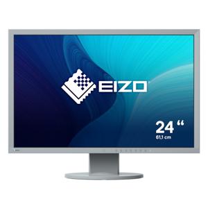 EIZO EV2430-GY LED-monitor Energielabel E (A - G) 61.2 cm (24.1 inch) 1920 x 1200 Pixel 16:10 14 ms VGA, DVI, DisplayPort, Audio-Line-in, Hoofdtelefoon (3.5 mm