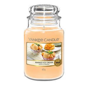 Yankee Candle Mango Ice Cream kaars Overige Crème, Vanille Oranje 1 stuk(s)