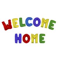 Ballonnenset 'Welcome Home'