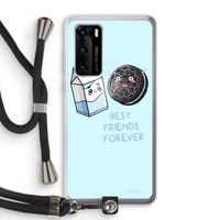 Best Friend Forever: Huawei P40 Transparant Hoesje met koord