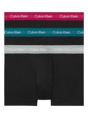 Calvin Klein - 3p Low R. Trunk - Cotton Stretch - MXB, Maat:M