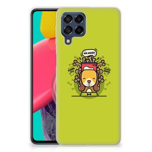 Samsung Galaxy M53 Telefoonhoesje met Naam Doggy Biscuit