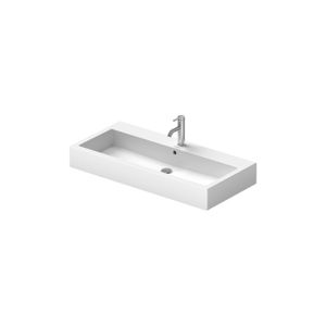 Duravit Vero Meubelwastafel 1 Kraangat 100x47x17.5 cm Rechthoek Keramiek Glanzend Wit