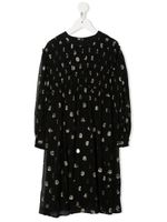 Stella McCartney Kids robe-chemise à broderies - Noir - thumbnail