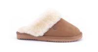 Warmbat Flurry Suede Pantoffel Dames Cognac 38