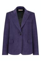 Studio Anneloes Manou Corduroy Blazer 09235 Blazers 3800 Deep Purple