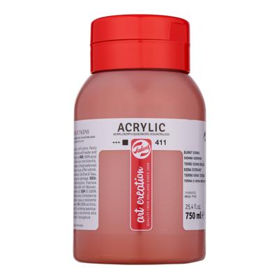 Royal Talens Talens Art Creation Acrylverf Pot 750 ml - Sienna Gebrand 411