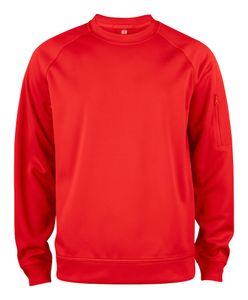 Clique 021010 Basic Active Roundneck - Rood - XXL