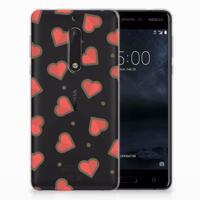 Nokia 5 | TPU bumper | Hearts