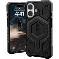 Urban Armor Gear Monarch Case Backcover Apple iPhone 16 Carbon Inductieve lading