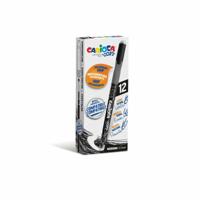 Pen Carioca Oops Zwart 0,7 mm 12 Onderdelen