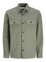 J&j Premium Jprraymond Melange Solid Ls Overshirt Sn 12263645 Overshirt Cypress Comfort Fit