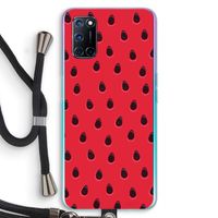 Watermelon: Oppo A52 Transparant Hoesje met koord