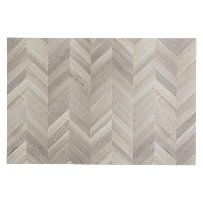 Secret de Gourmet tafel placemat - hout print hongaarse punt - PVC - 45 x 30 cm - Onderleggers Secret de Gourmet tafel placemat - hout print hongaarse punt - PVC - 45 x 30 cm - Onderleggers