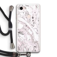 Mengelmoes: Pixel 3 Transparant Hoesje met koord