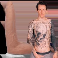 Doc Johnson Owen Gray - Realistic ULTRASKYN Dildo - 9 / 22 cm