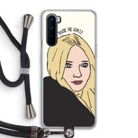 Ashley: OnePlus Nord Transparant Hoesje met koord