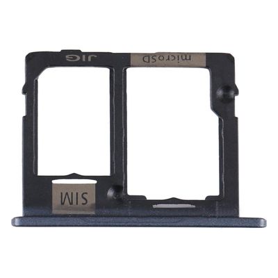 SIM-kaartlade + Micro SD-kaartlade voor Samsung Galaxy Tab A 10.1 (2019) / SM-T515 (zwart)