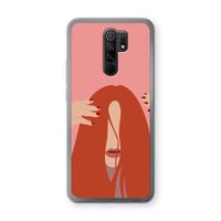 Woke up like this: Xiaomi Redmi 9 Transparant Hoesje