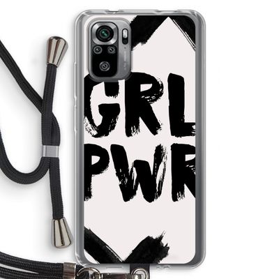 Girl Power #2: Xiaomi Redmi Note 10S Transparant Hoesje met koord