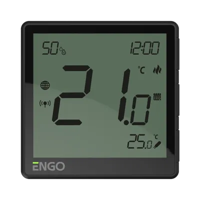 ENGO EONE-230B - ZigBee Slimme Thermostaat, 230V Zwart