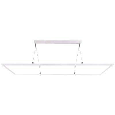 Deko Light 342221 LED Panel transparent, eckig, 50 W, 3000/4000 K, Weiß Hanglamp Energielabel: E (A - G) LED LED vast ingebouwd 53 W Verkeerswit (RAL 9016)