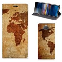 Sony Xperia 10 Plus | Book Cover | Wereldkaart