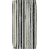 Cawö Cawö Lifestyle Streifen Handdoek 7048 Kiezelsteen-37 50x100