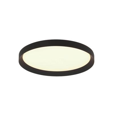 Steinhauer Strakke plafondlampFlady zwart Ø 40cm - 3685ZW