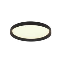 Steinhauer Strakke plafondlampFlady zwart Ø 40cm - 3685ZW