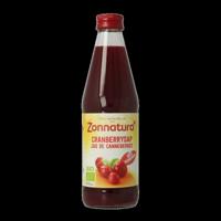 Zonnatura Cranberrysap puur bio 330 Milliliter