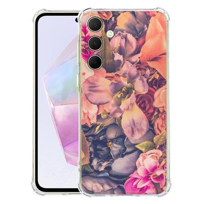 Samsung Galaxy A56 Hoesje - Bosje Bloemen TPU Antishock