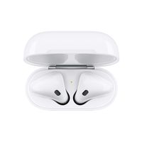 Apple Air Pods Generation 2 + Charging Case AirPods Bluetooth Wit Headset - thumbnail