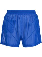 Olly Shinder short de sport à effet de transparence - Bleu - thumbnail