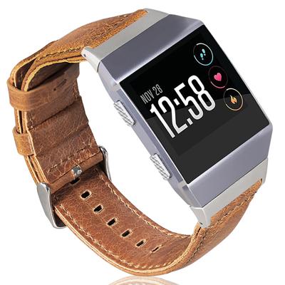 Fitbit Ionic Genuine Leren Band - Lichtbruin Fitbit Ionic Genuine Leren Band - Lichtbruin