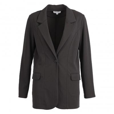 Enjoy - Grijs | Dames | Blazer | Grijs | XXL | regular | Kamst mode