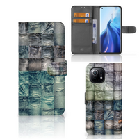 Wallet Case met Pasjes Xiaomi Mi 11 Spijkerbroeken - thumbnail