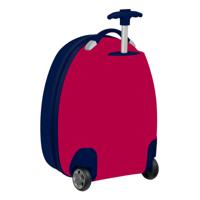 Handbagagekoffer F.C. Barcelona Blauw Kastanjebruin 16'' 23 L 28 x 43 x 23 cm