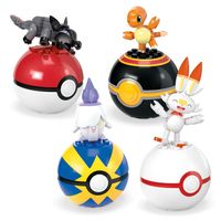 Pokémon MEGA Construction Set Fire-Type Trainer Team