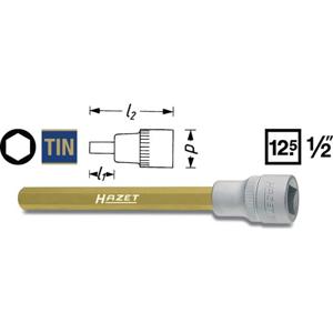 Hazet 986-14 986-14 Dopsleutel-bitinzet 1/2 (12.5 mm)