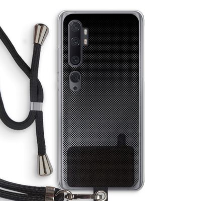 Musketon Halftone: Xiaomi Mi Note 10 Pro Transparant Hoesje met koord
