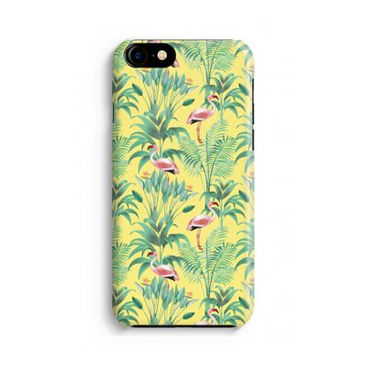 Flamingo party: Volledig geprint iPhone SE 2020 Hoesje