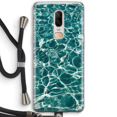 Weerkaatsing water: OnePlus 6 Transparant Hoesje met koord