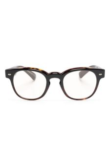 Oliver Peoples lunettes de vue à monture ronde - Noir