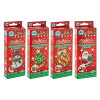 Grafix Maak je eigen diamond painting sleutelhanger kerst