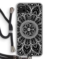 Roses Are Red: Pixel 4a Transparant Hoesje met koord