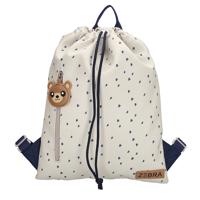 Zebra Trends Buddies Gymtas Rugzak Beer Beige