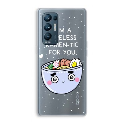 I'm A Hopeless Ramen-Tic For You: Oppo Find X3 Neo Transparant Hoesje